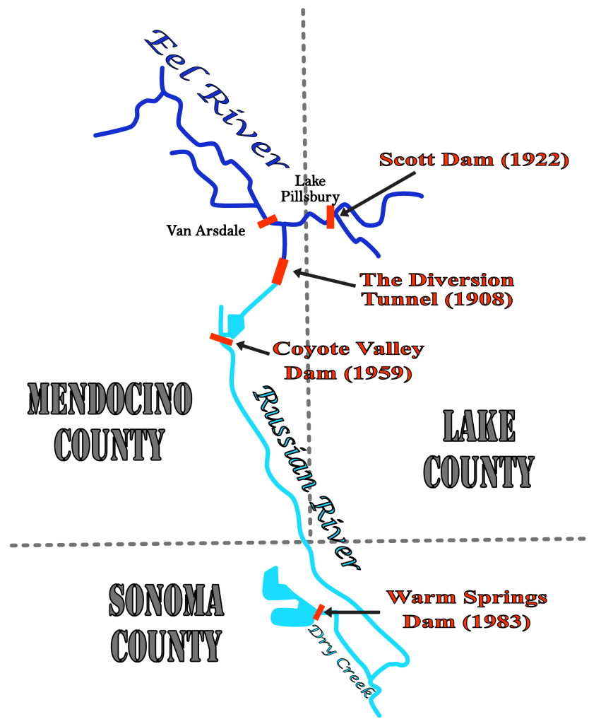 Potter Valley Project Map